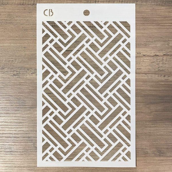 Ciao Bella Texture Stencil 5 x8  Labyrinth Hot on Sale