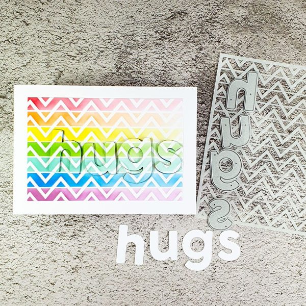 Chevron Fun Stencil Hot on Sale