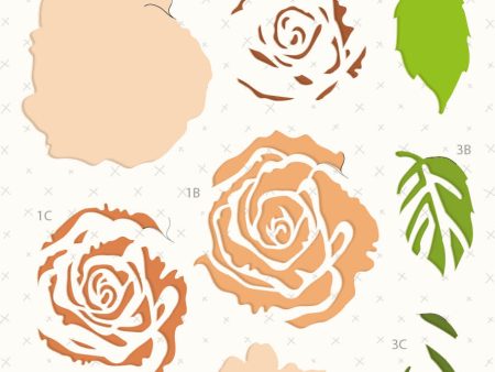 SL Mask Roses Essentials 150x210x1mm 1 PC nr.125 Online Hot Sale