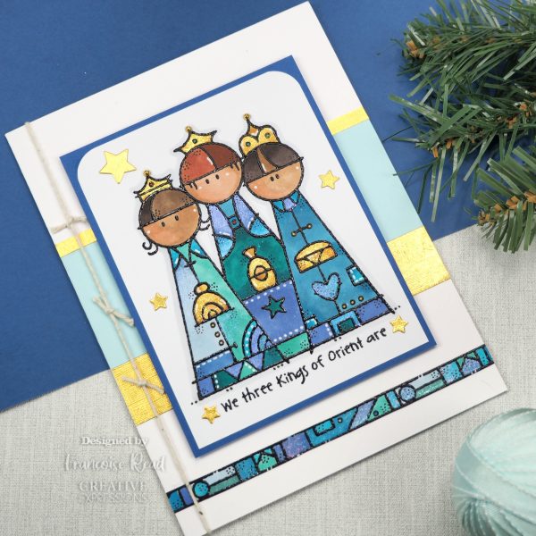 Woodware Clear Singles Three Kings 4 in x 6 in Stamp Online Hot Sale