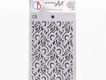 Ciao Bella Texture Stencil 5x8 Delicate For Discount