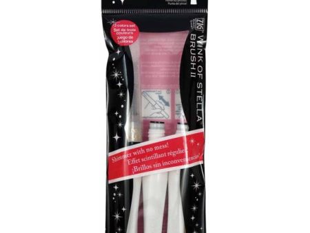 Zig Memory System Wink Of Stella Brush Marker & 2 Refills - Clear For Sale