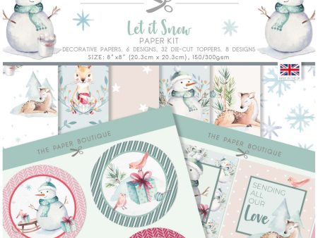 The Paper Boutique Let it Snow Paper Kit For Discount