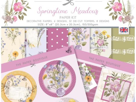 The Paper Boutique Springtime Meadows Paper Kit Online Sale