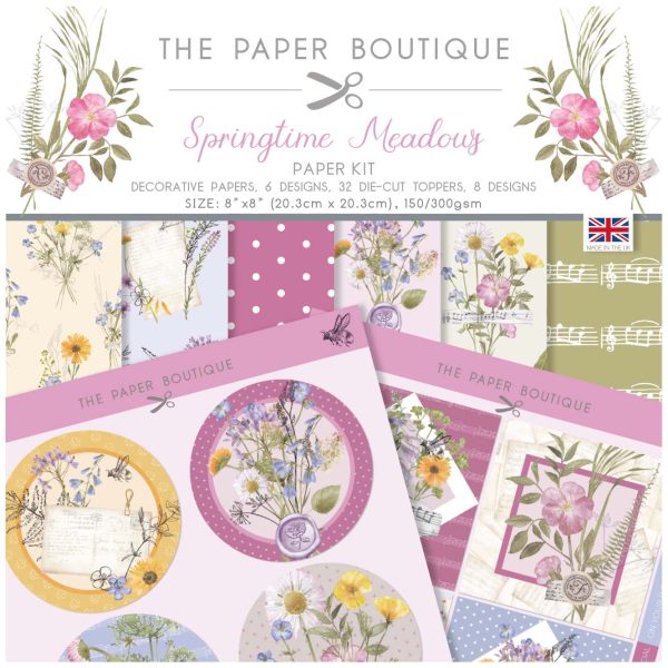 The Paper Boutique Springtime Meadows Paper Kit Online Sale