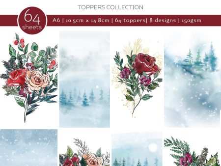 The Paper Tree Winter Berries A6 Topper Pad Cheap