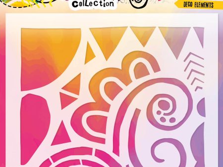 ABM Mask Deco Elements Mixed-Up Collection 200x200x1mm 1 PC nr.136 on Sale