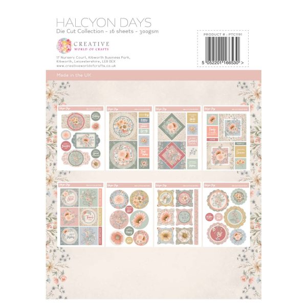 The Paper Tree Halcyon Days A4 Die Cut Sheets Online Hot Sale