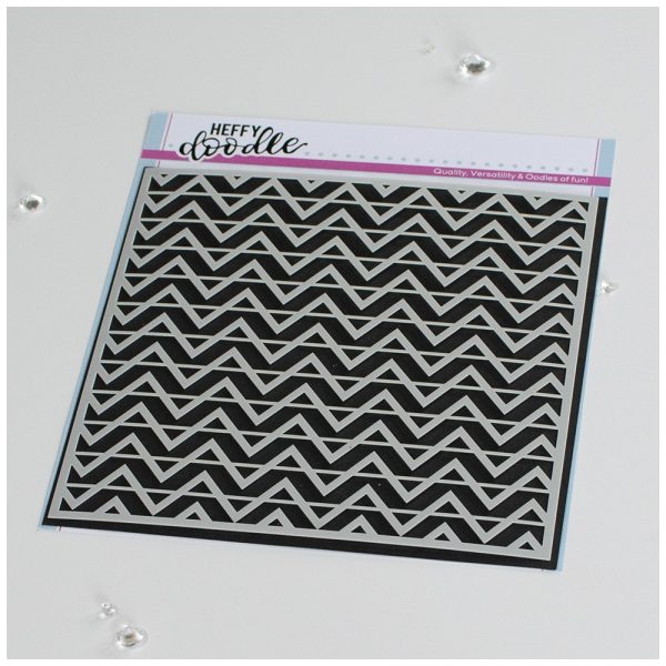 Chevron Fun Stencil Hot on Sale