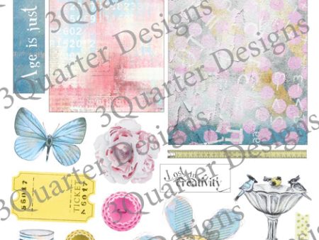 3Quarter Designs - Mini Project Sheet - Pastels For Discount