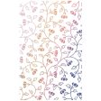 Ciao Bella Texture Stencil 5 x8  Flower Ramage Discount