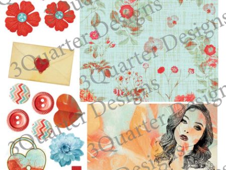 3Quarter Designs - Mini Project Sheet - Love Letter Online now