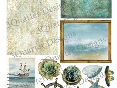 3Quarter Designs Seaside Mini Project Sheet Sale